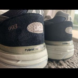 Womens Made in USA New Balance 993 (Kith Navy)